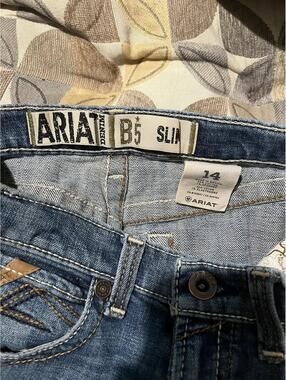 Ariat B5 Slim Denim Jeans Youth Size 14